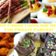 Why Finger Foods Are Best For Private Parties?